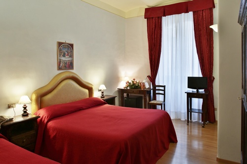 hotel assisi, camera classica, camera economica, centro storico, basilica di san francesco